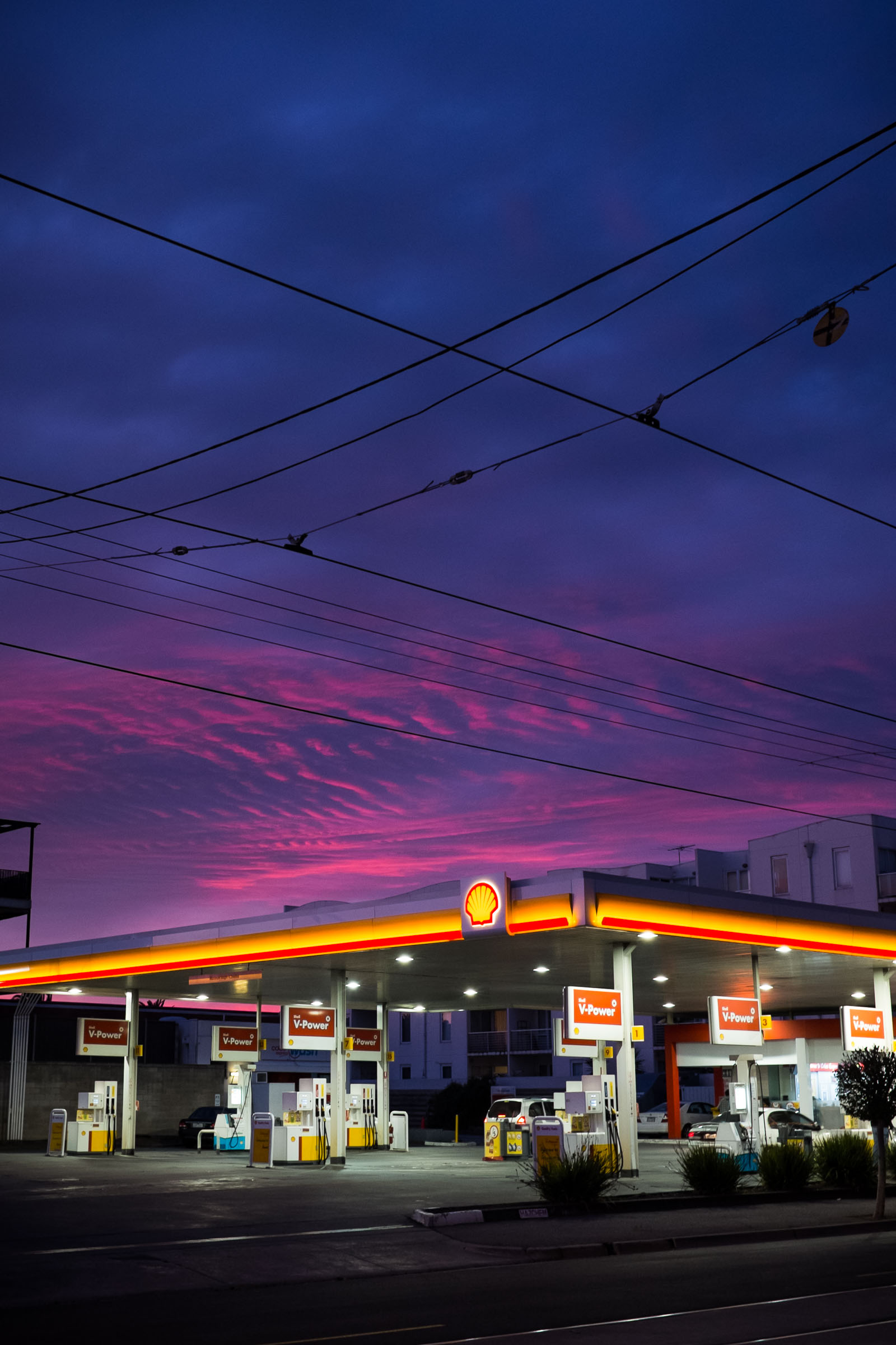 PoW #20: Oil-slick Sunset