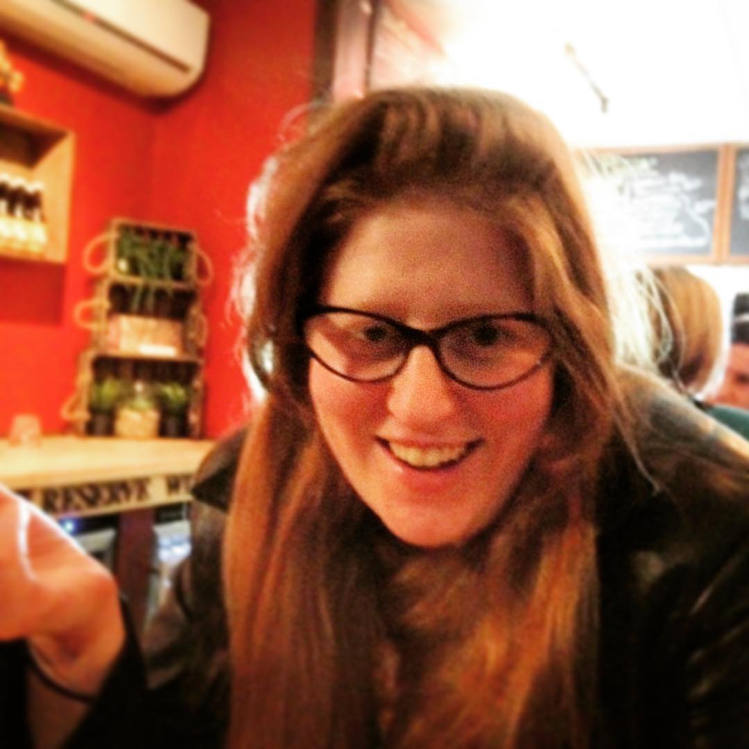 Saturday night beers with Amy