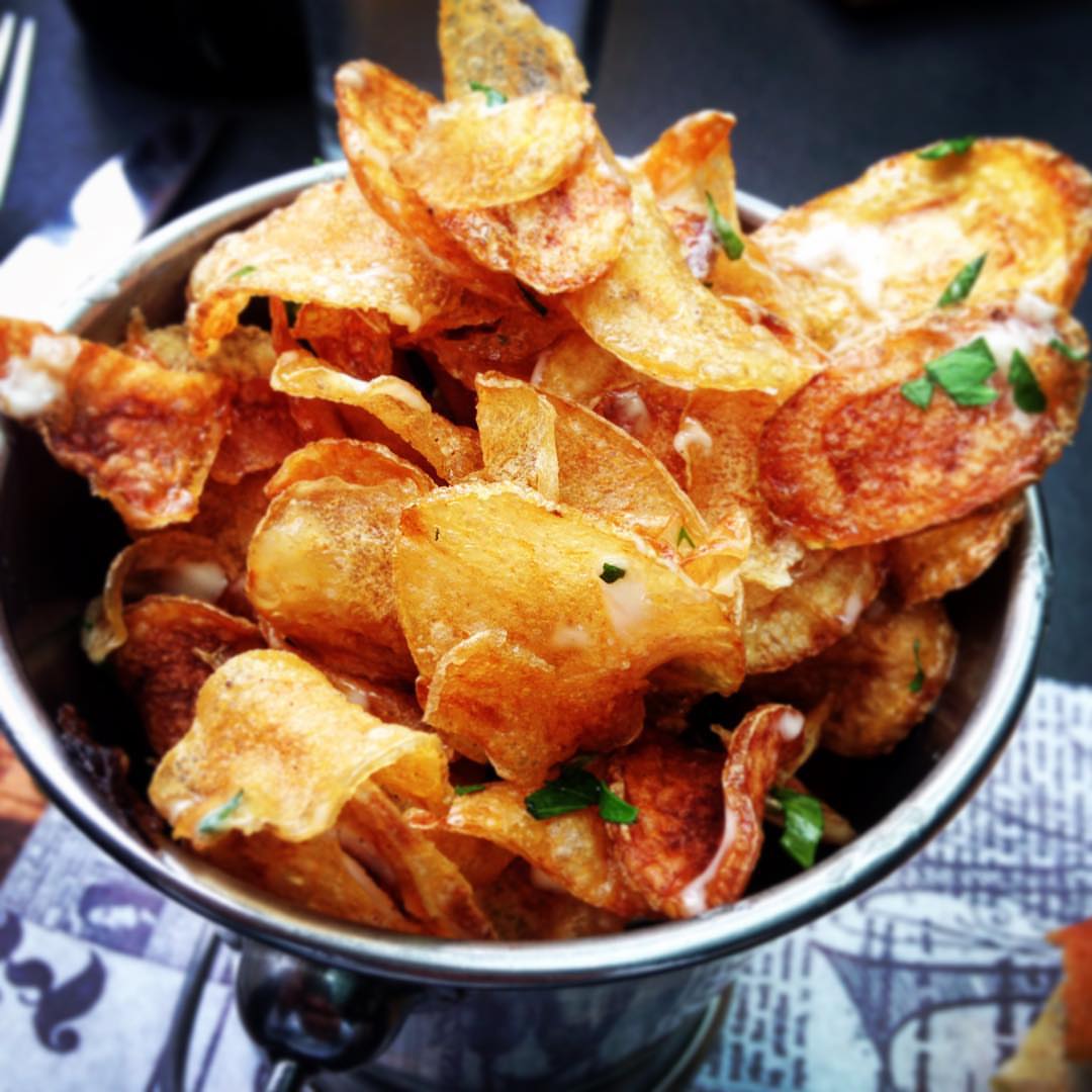 Fried potato “salad”