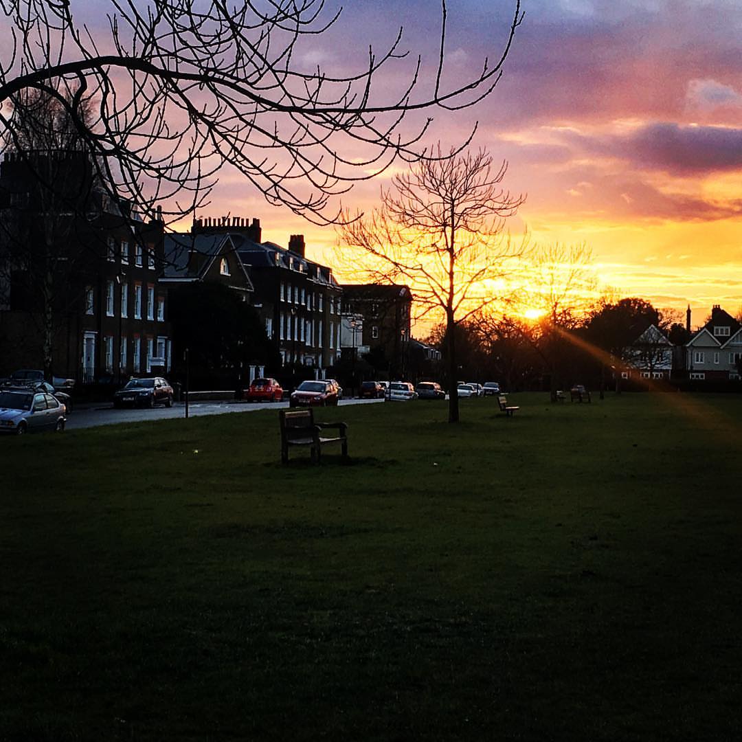Sunset in Blackheath