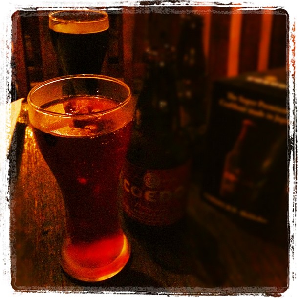 Drinking Coedo Brewery's 'Beniaka'