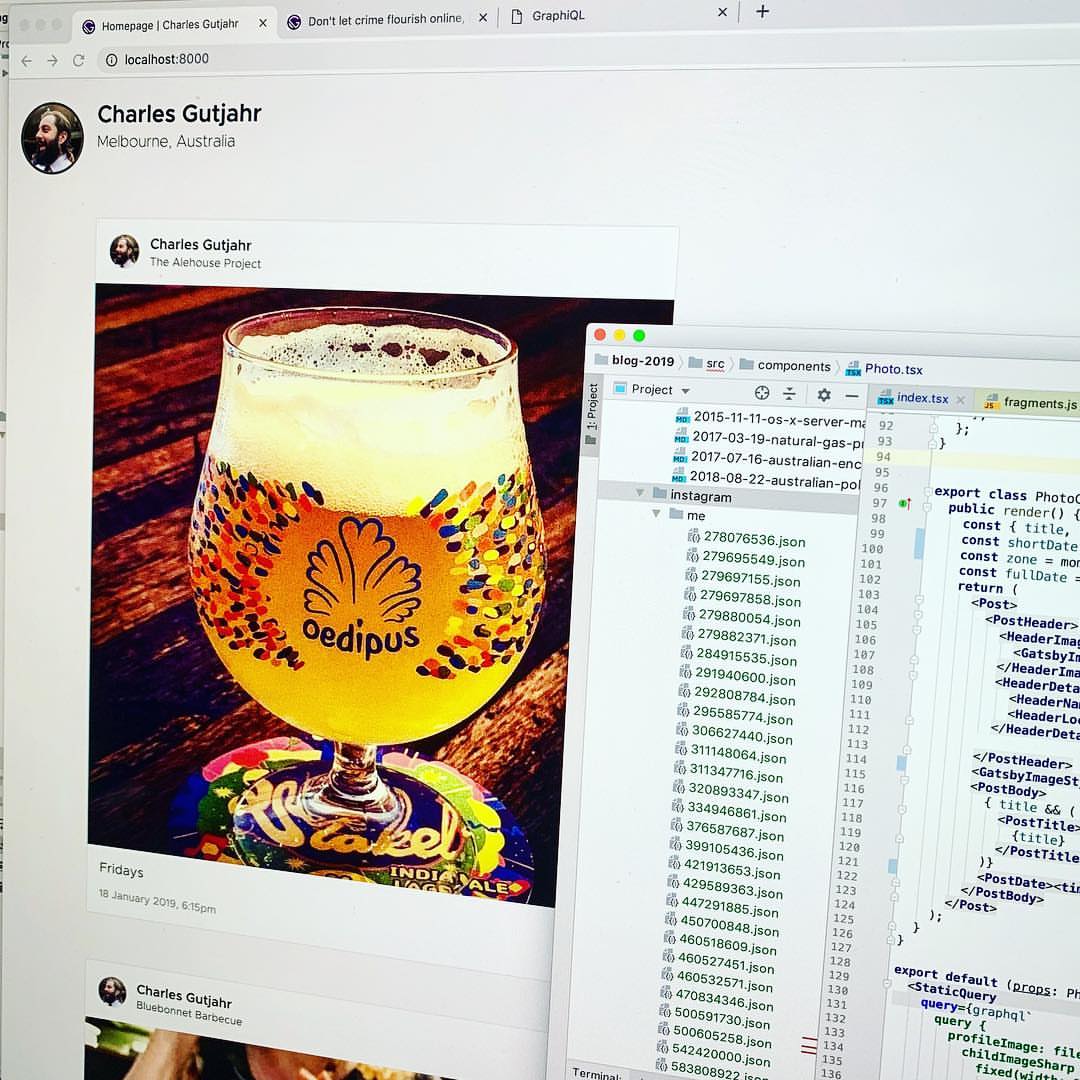 It’s lovely and sunny outside today, but what am I doing? Mucking around on the computer working out how to post photos from my personal website to Instagram.
