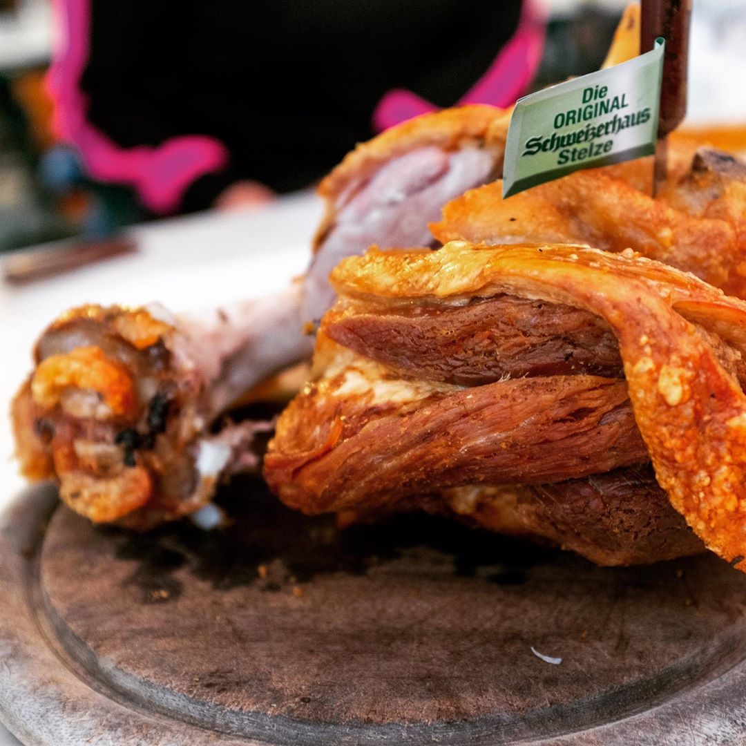 Pork knuckle? Check ☑️
Crisp beer? Check ☑️
Cheers Vienna.