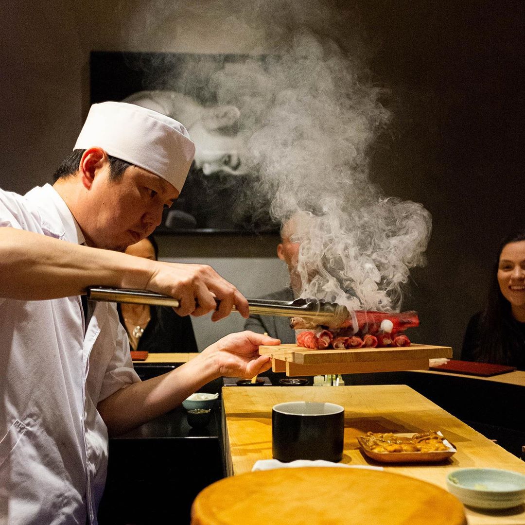 An excellent birthday meal at Kisumé, part 1... thanks Georgia and Edd!