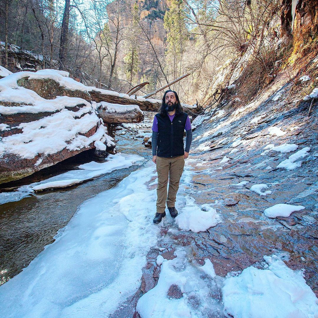 A great day hike along the West Fork Trail at Oak Creek in Arizona
