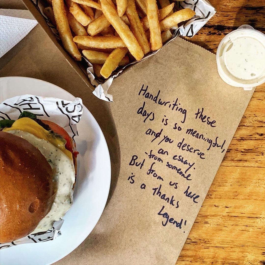 Thanks @thebeastburgers, you’re legends too. The Filthy burger is an essential service.