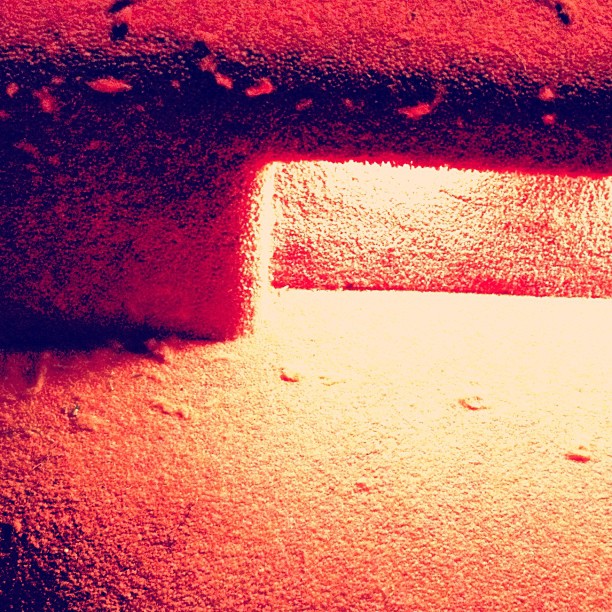 The brand-new carpet at the new Hamer Hall is already pilling and looking worn.