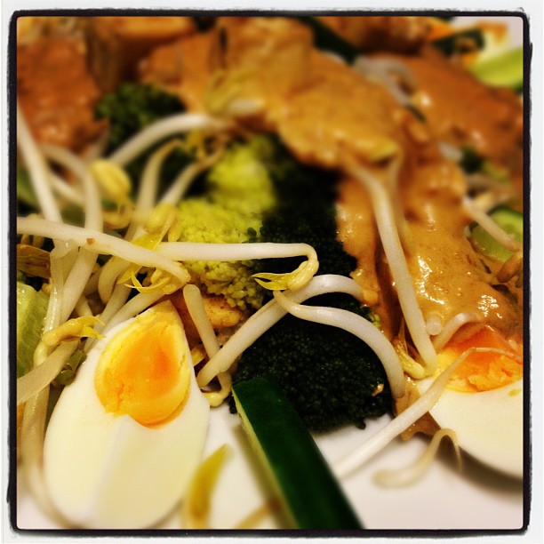 Homemade Gado Gado