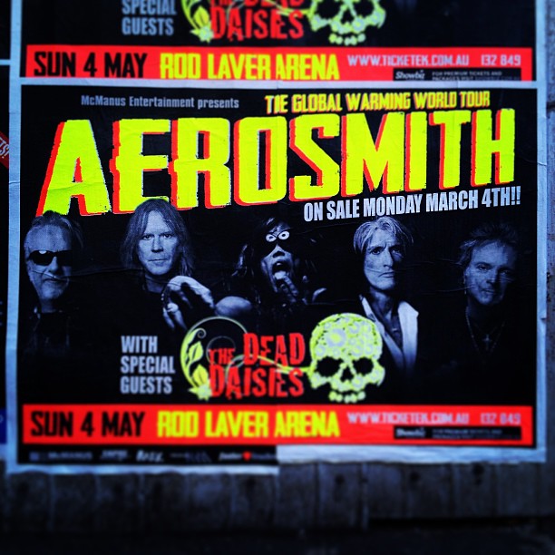 Cool! Afrosmith are playing… Afrosmith sound like an awesome blend of 70s disco and hard rock. #afrosmith