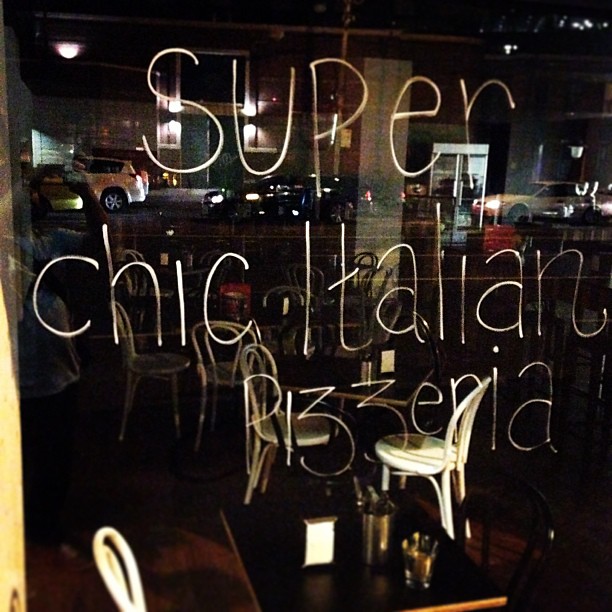 Surely it takes more than writing on your window in texta to be super chic?