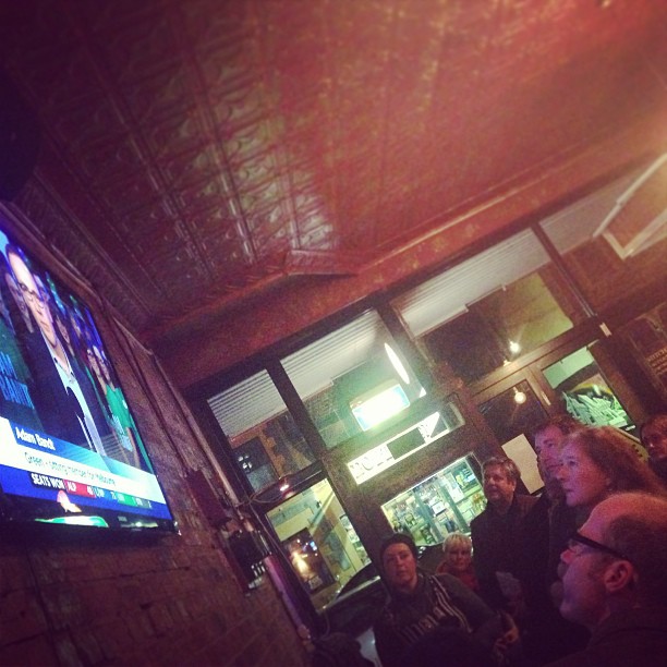 Overwhelming roar of excitement at the Greens afterparty for the seat Wills once we heard Adam Bandt is back in Melbourne with a big swing to him. Well done! Lots of happy Wills campaigners drinking in celebration instead of sorrow.