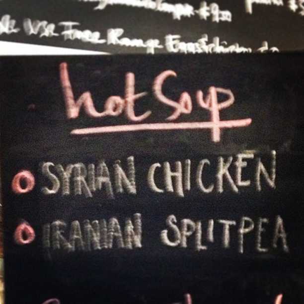 Hot politics, hot soup