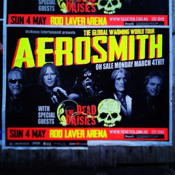 Cool! Afrosmith are playing… Afrosmith sound like an awesome blend of 70s disco and hard rock. #afrosmith