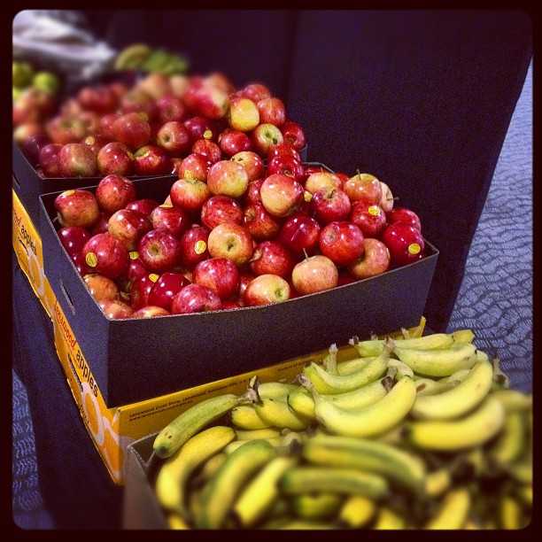 We've got plenty of fresh fruit to get through at #cic2012 — eat up, everyone!