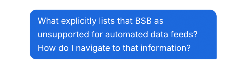 Screenshot of my fifth message asking for a source.