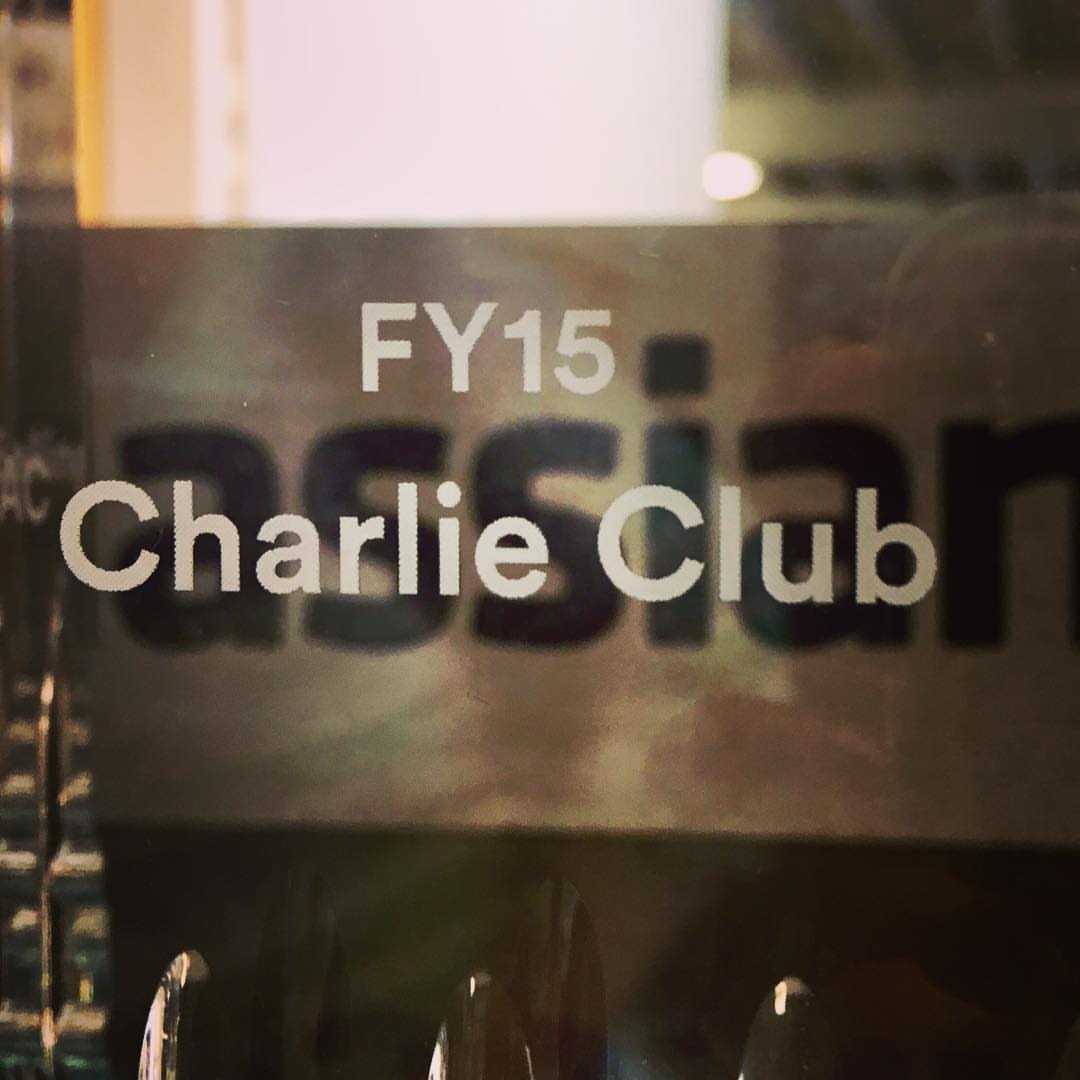 Not sure how I join the Charlie club, but I feel I should be a member.