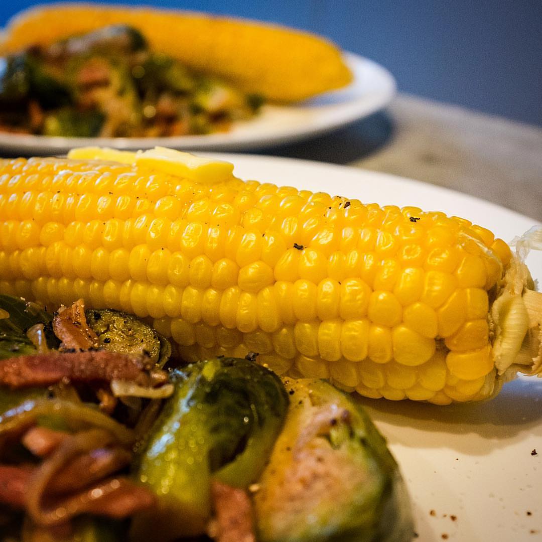 Amy’s homegrown corn 🌽