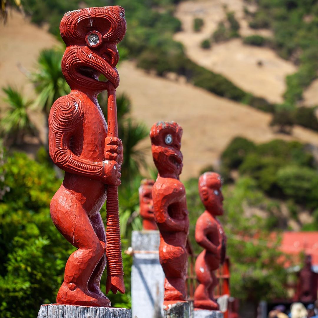 We're in New Zealand on Waitangi Day, so what better way to spend the day by being welcomed to this lovely country by a pōwhiri and eating a hāngi lunch?

Today I learned that New Zealand was once like Australia — they used to celebrate their national day on a day in late January when Britain declared a colony in NZ. Then they moved on and started celebrating the date of the Treaty of Waitangi instead of the date of colonisation, so now they can celebrate coming together instead of celebrating one side's rule. We should too in Australia.