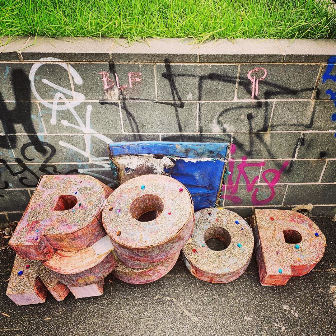 Some quality hard rubbish waiting for collection on Nicholson St today.