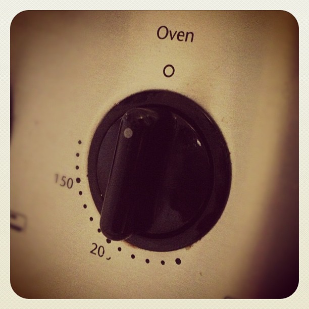 I'm looking forward to getting a new oven so very, very much. I just managed to clean the 250 degrees off the old oven, now it goes up to 20 degrees.