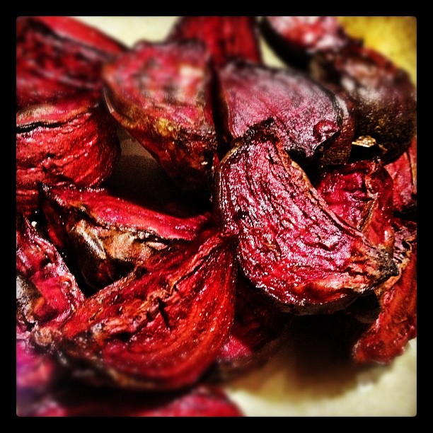 Kangaroo and beetroot for Australia Day dinner