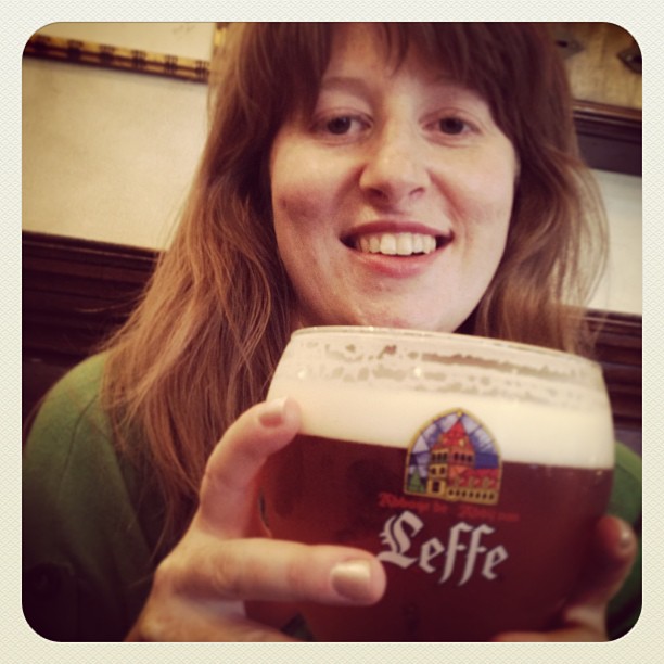 I'm not sure why we're drinking Belgian beer in NZ?