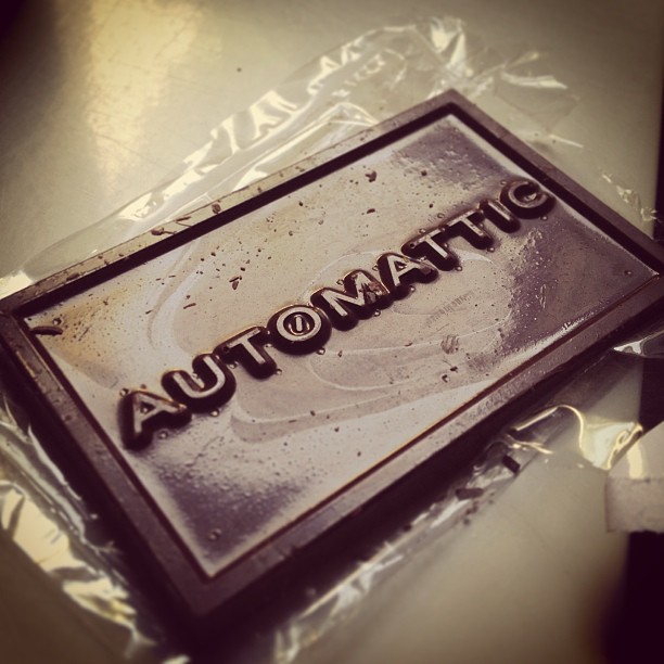 The chocolate is OK, but they should probably stick to their day job of developing WordPress
