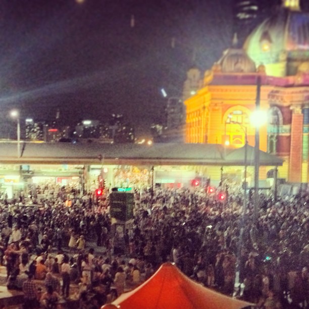 Melbourne, you've gone nuts.