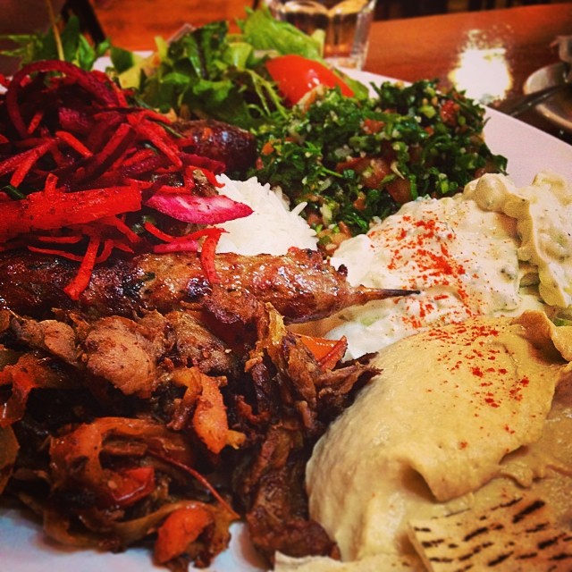 This is Instagram. This is a photo of food. That's how it works.