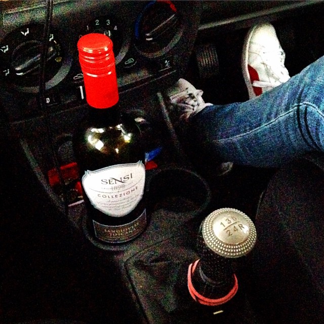 I've finally worked out what those round slots in the car are for!